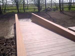 aanleggen houten terras